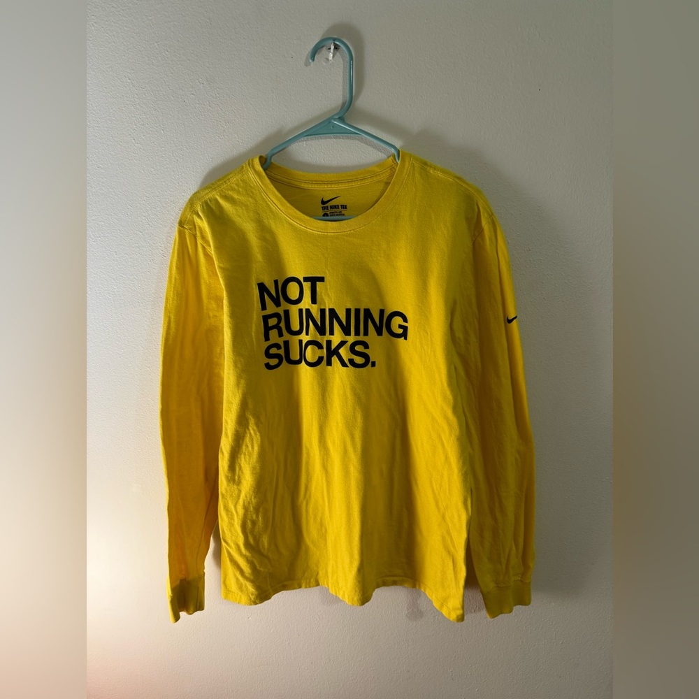 Nike runners long sleeve shirt